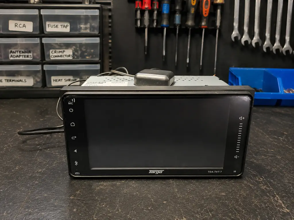 Targa Tda-Tyt-7 7" Double Din Multimedia Radio – Second Hand