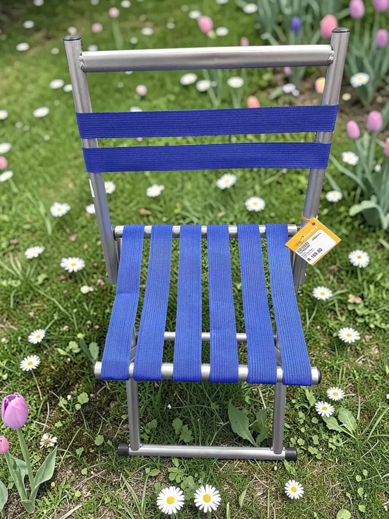 Blue Fold Chair