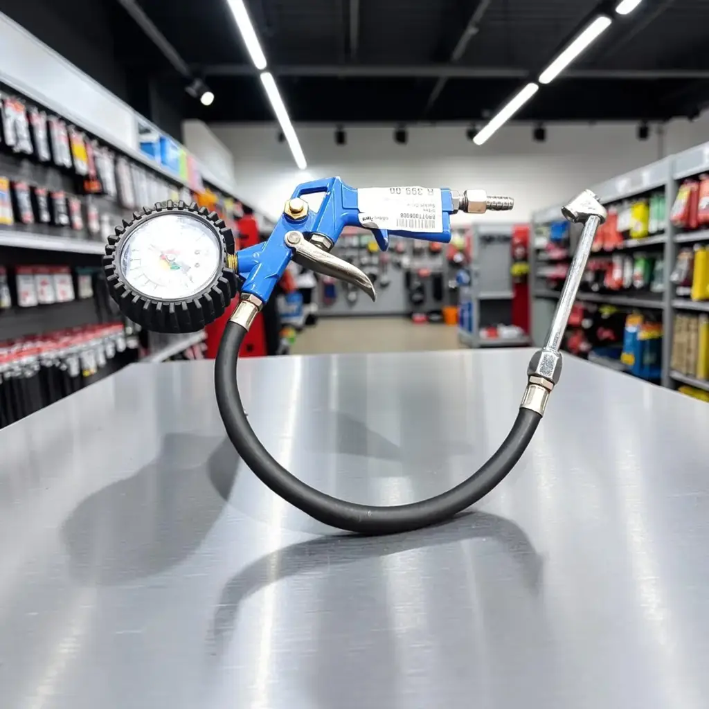 Gauge Air Line Tire Pump