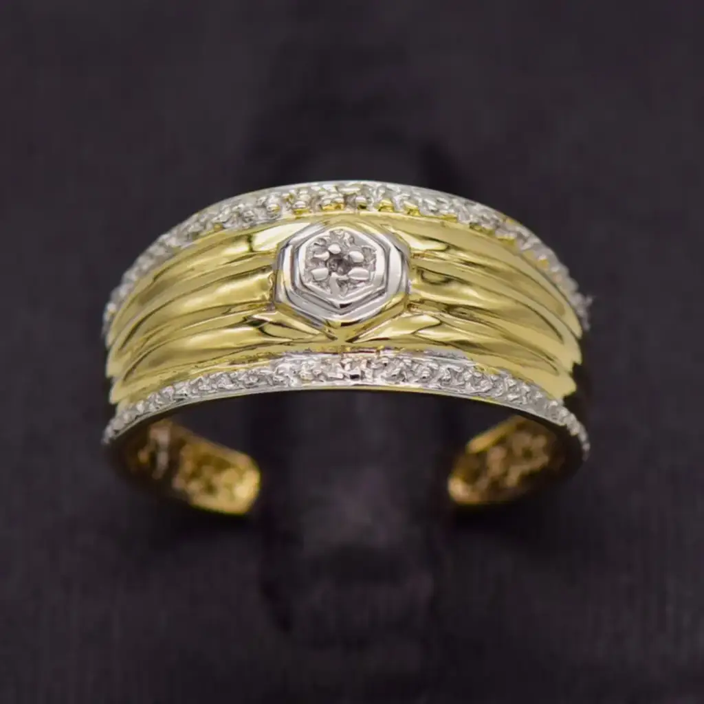 9Ct Yellow Gold Dress Ring