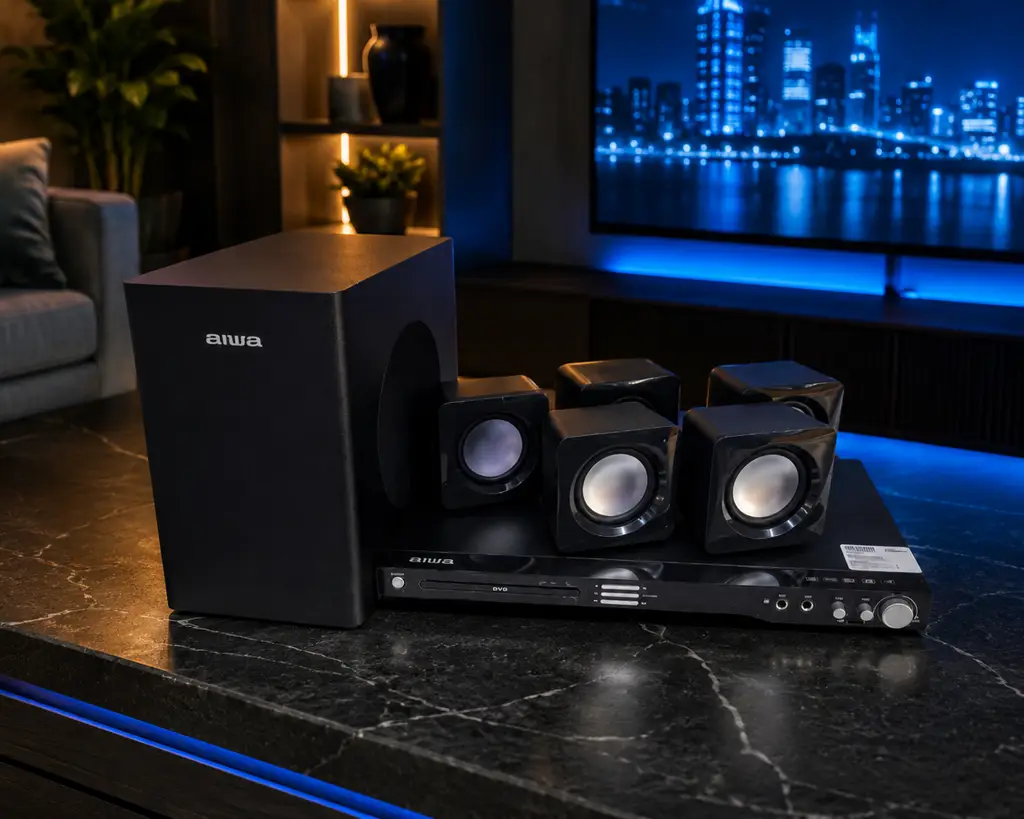 Aiwa Ah7-3000B7 5.1 Home Theatre System