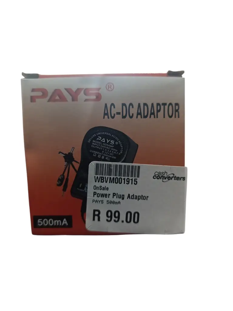 Power Plug Adaptor-500Ma - View 2