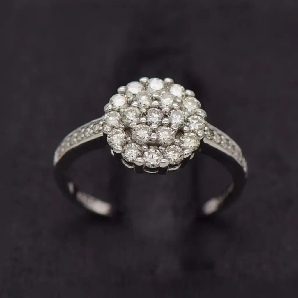 18ct White Gold Engagement Ring
