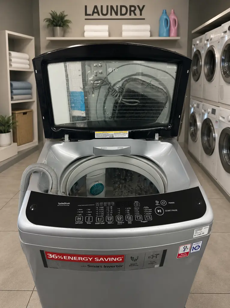 Lg 17Kg Smart Inverter Top Load Washing Machine - View 2