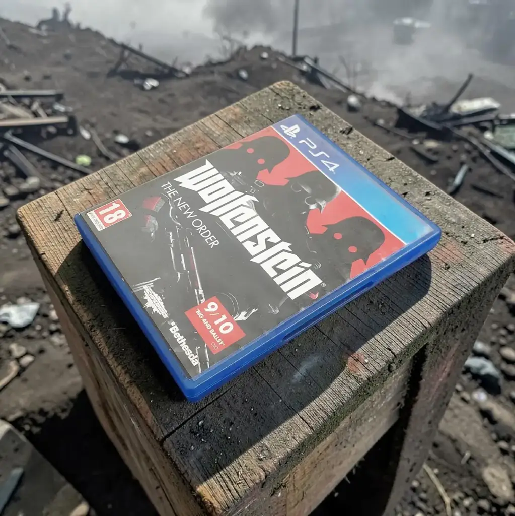 Ps4 Wolfenstein: The New Order Game Disc