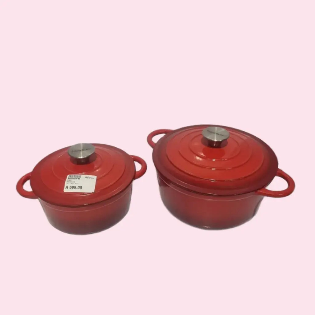 Supe Brite Cast Iron Pots