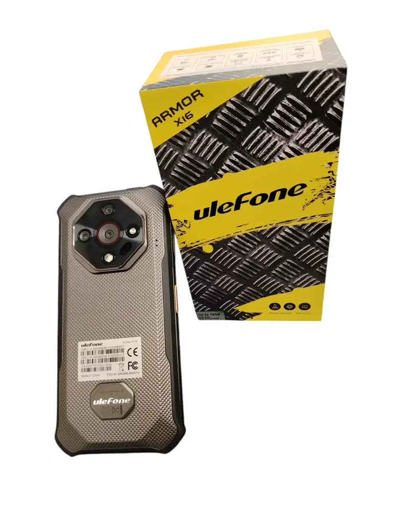 Ulefone Armor X16 4G Rugged Smartphone Android 16 128Gb Storage 6Gb Ram