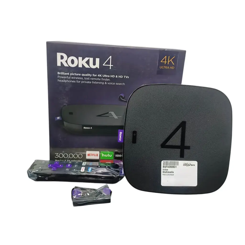Roku 4 Streaming Media Player - View 3