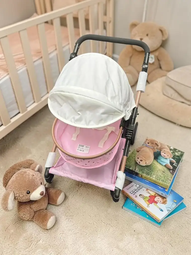 Babi 14Inch Baby Doll Double Stroller