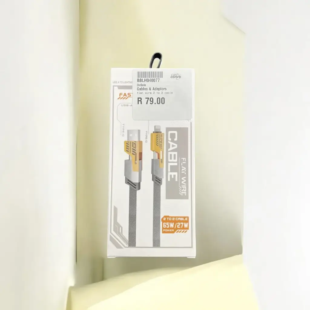 2 To 2 Charging Cable