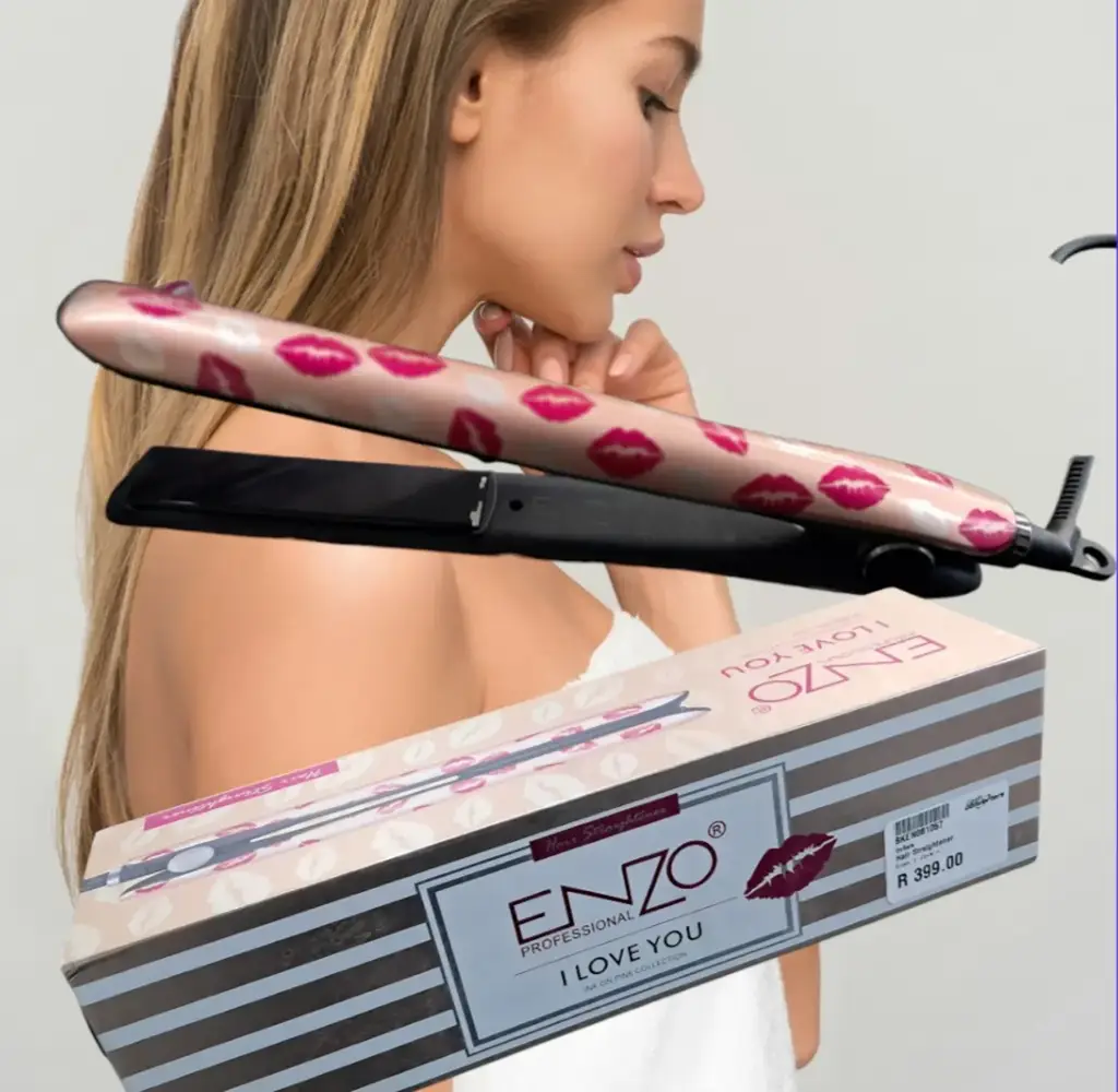 Enzo I Love You Professional Hair Straightener