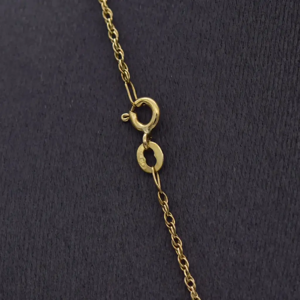 9ct Yellow Gold Chain Rope-Link - View 3