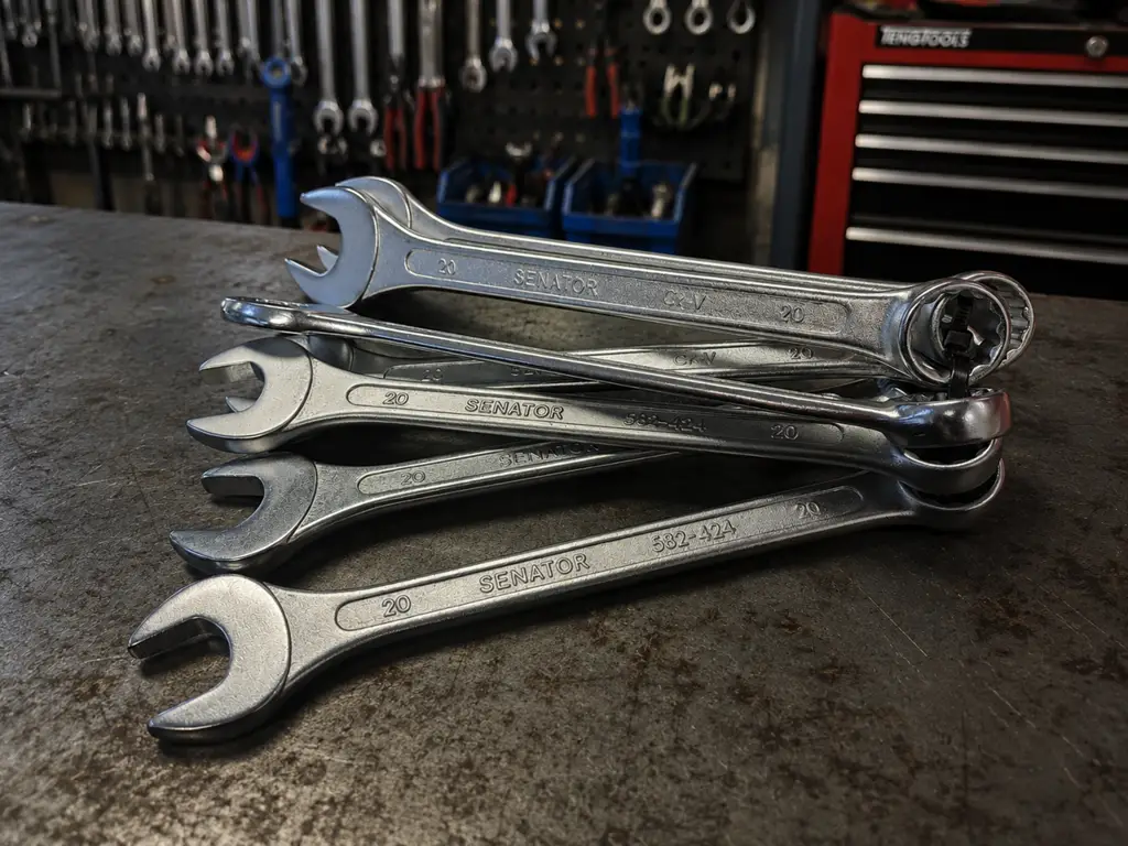 Senator Cr-V 20Mm Combination Spanner Set (7 Piece) – Second Hand