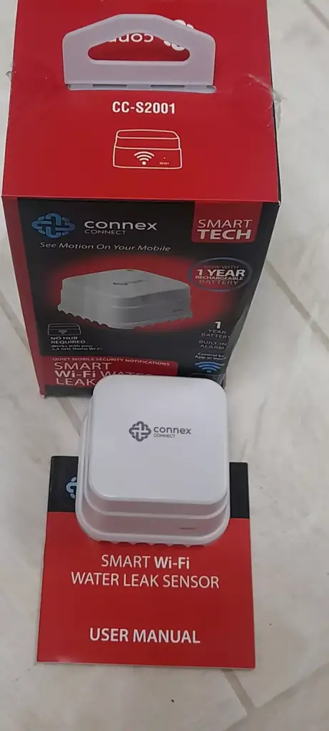 Connex Connect Smart Wifi Water Leak Sensor