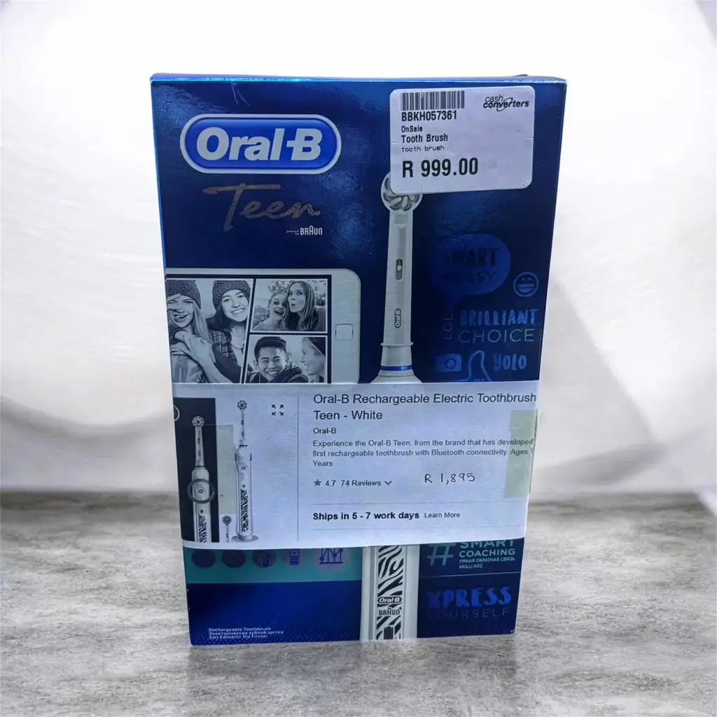 Oral-B Rechargeable Electric Toothbrush Teen (White)