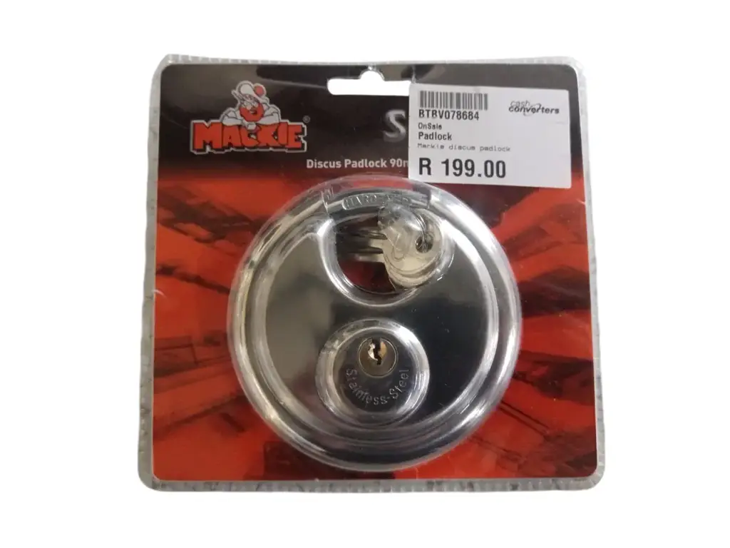 Mackie Padlock Discus 90Mm