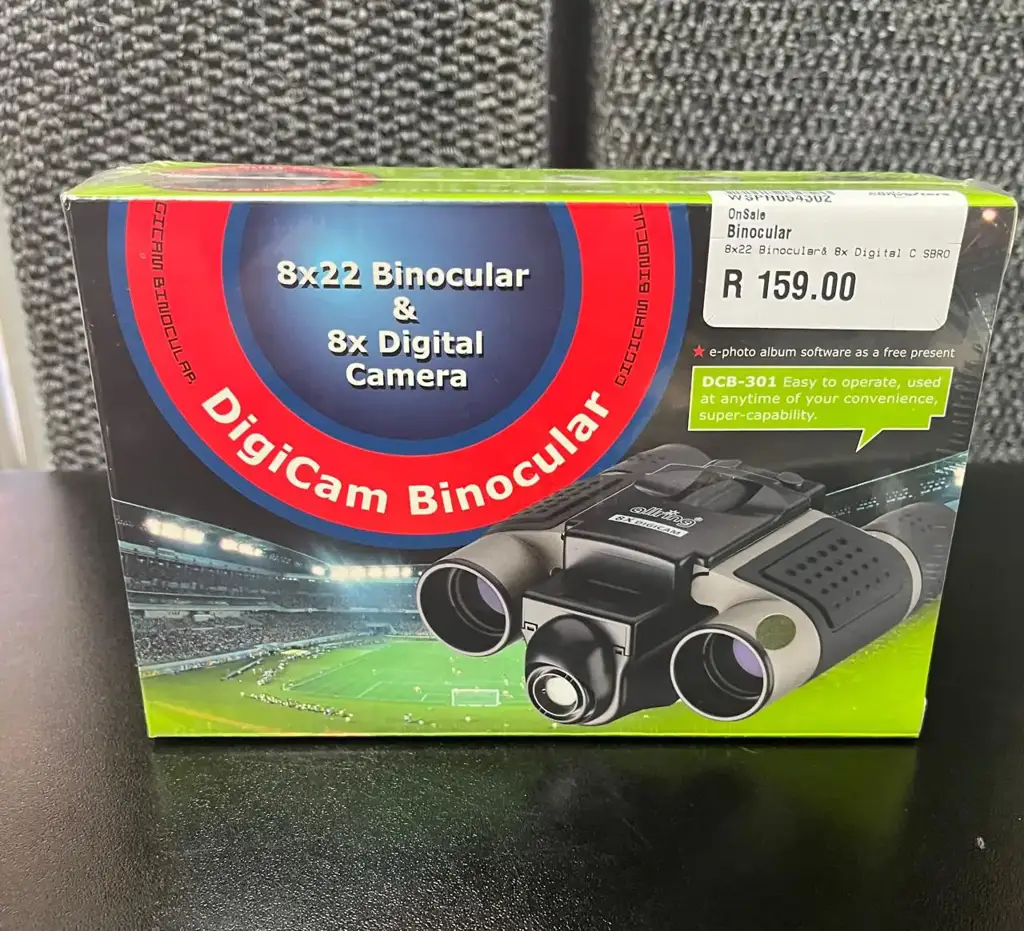 8X22 Binocular& 8X Digital Camera