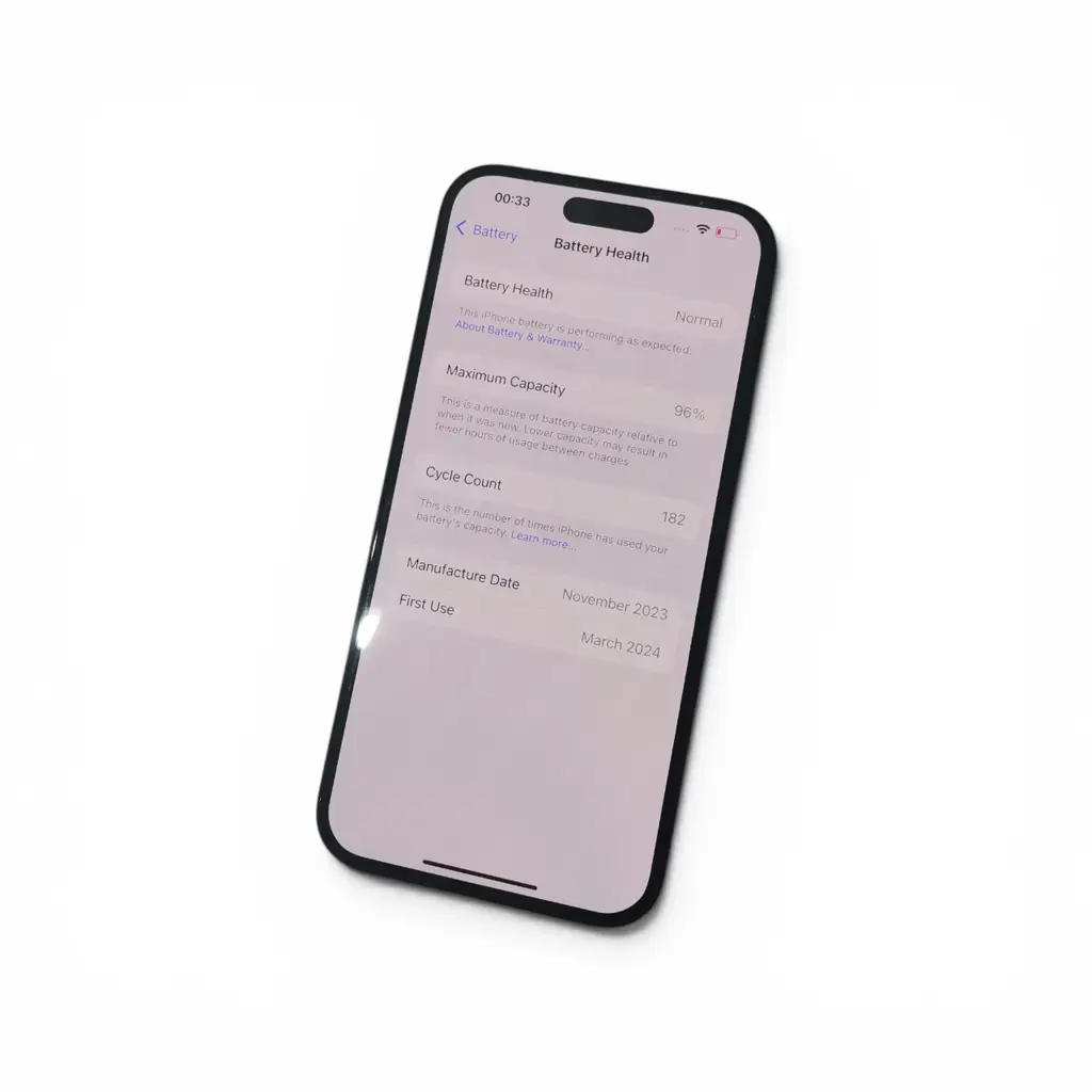 Iphone 15 Plus Black 128Gb Mobile Phone