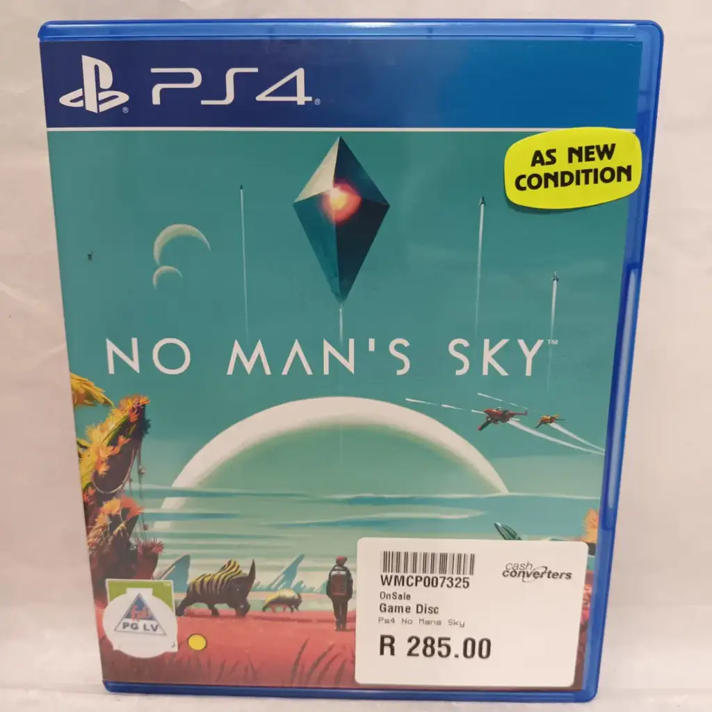 Ps4 No Man's Sky Game Disc