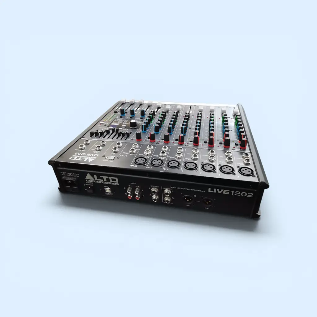Alto Live1202 Professional 12-Channel/2-Bus Mixer - View 2