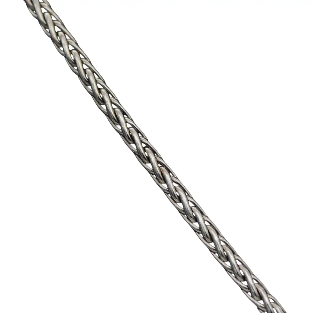 18ct White Gold Signoretti Clasp Chain - View 3