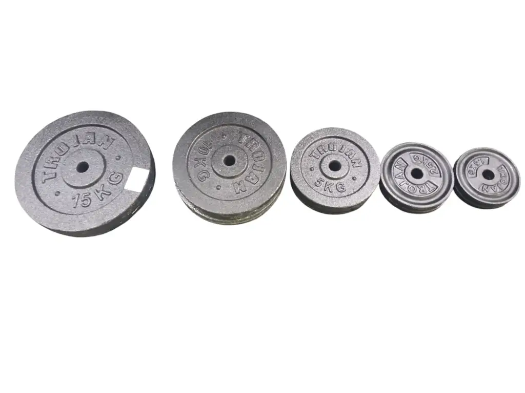 Hs Fitness Weight Set With Barbell - View 4