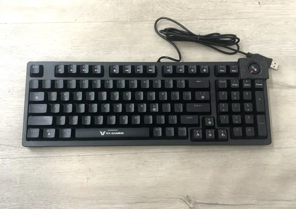 Volkano Vx Gaming Warborn Rgb Tkl Mechanical Keyboard Vx-231-Bk - View 2