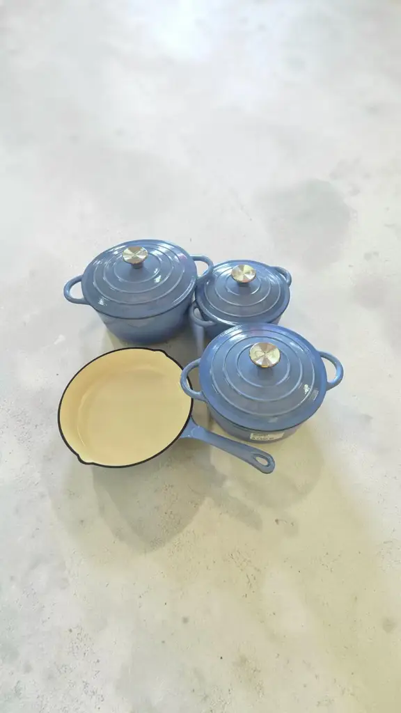 7 Piece Cast Iron Dutch Oven Cookware Set