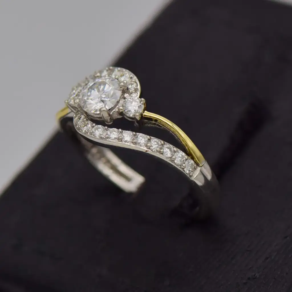Silver-925 Dress Ring - View 3