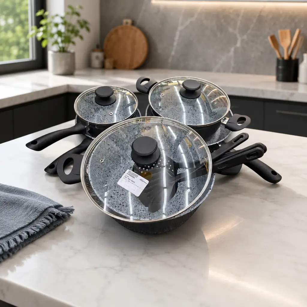 Bennett Read Slate & Stone 12-Piece Cookware Set