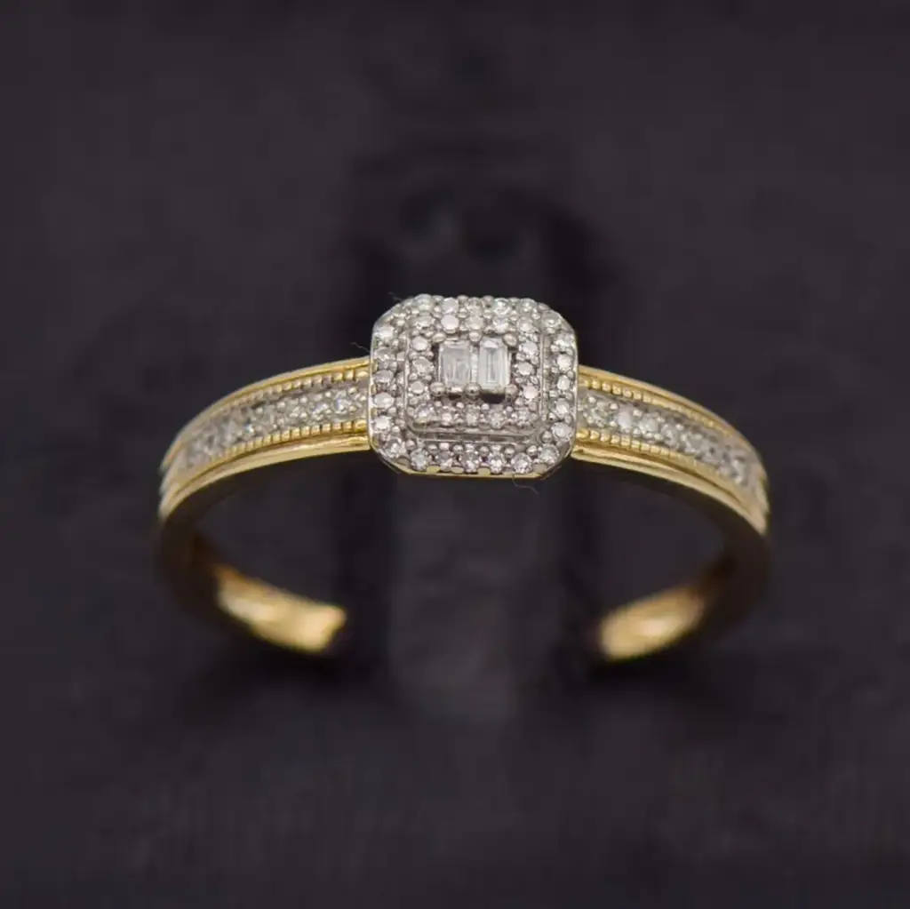 9ct Yellow Gold Dress Ring