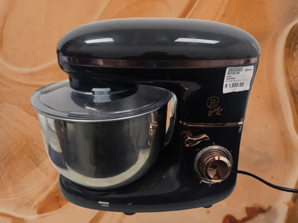 Berlinger Haus 650W Turbo Kitchen Stand Mixer - Black Rose