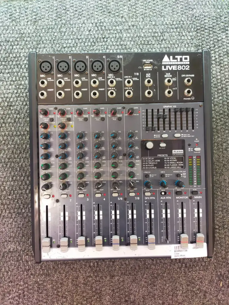 Alto Live 802 Professional 8 Channel/2 Bus Mixer