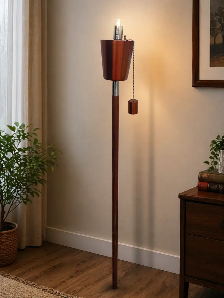 Copper Garden Torch