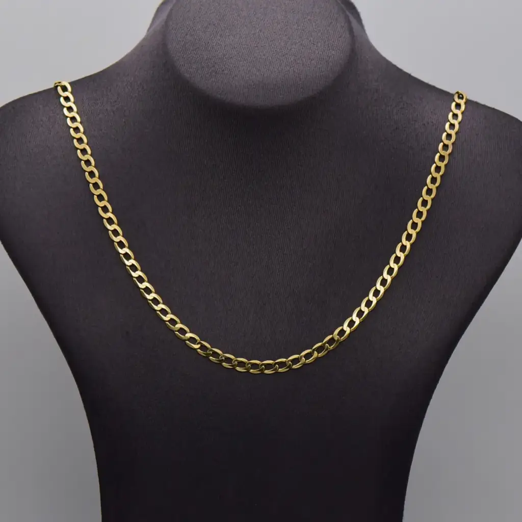 9ct Yellow Gold Chain Curb-Link