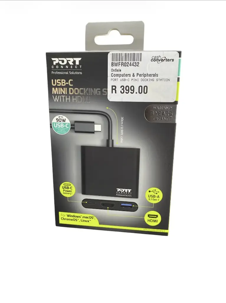 Port Usb-C Mini Docking Station