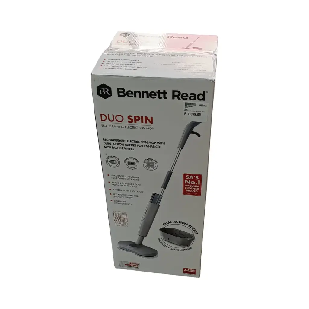 :Bennett Read Duo Spin Self-Cleaning Cordless Electric Spin Mop Kit