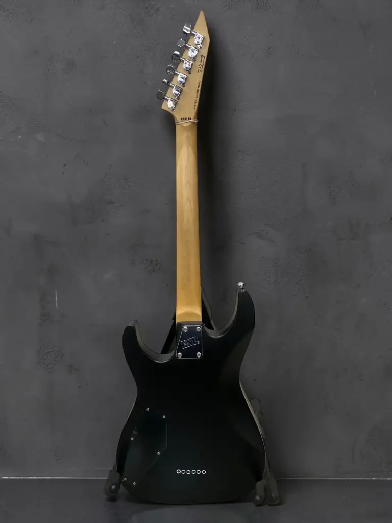 Esp Ltd M-10 Black Satin Electric Guitar - View 2