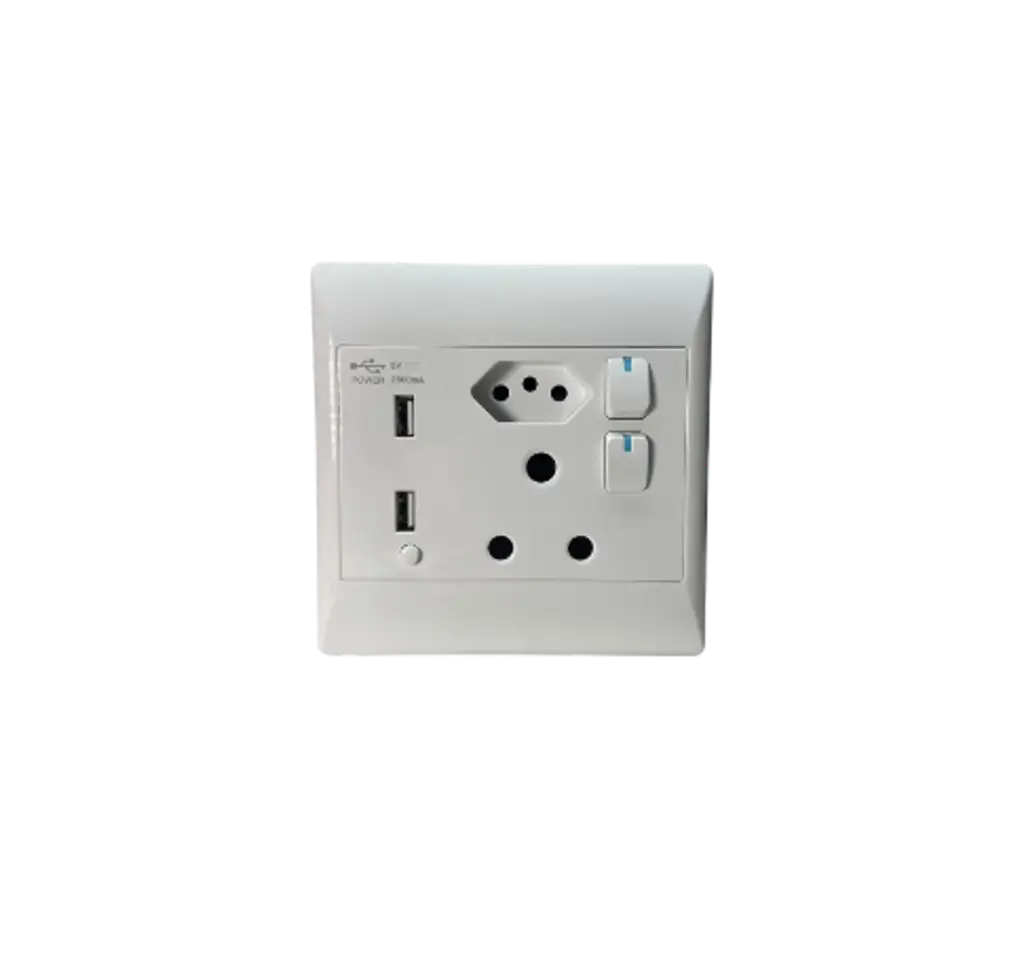 S-Tec Rsa + Slimline + 2 X Usb Combo Socket 4×4