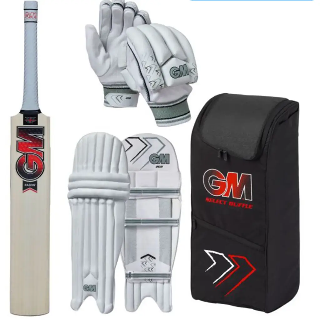 Gm Radon English Willow Cricket Set - Right Handed - 4