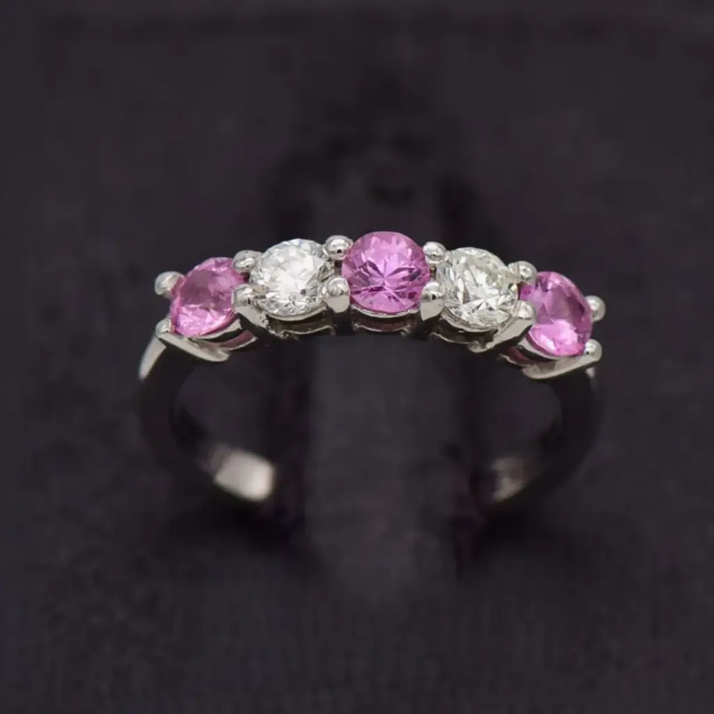 18ct White Gold Dress Ring