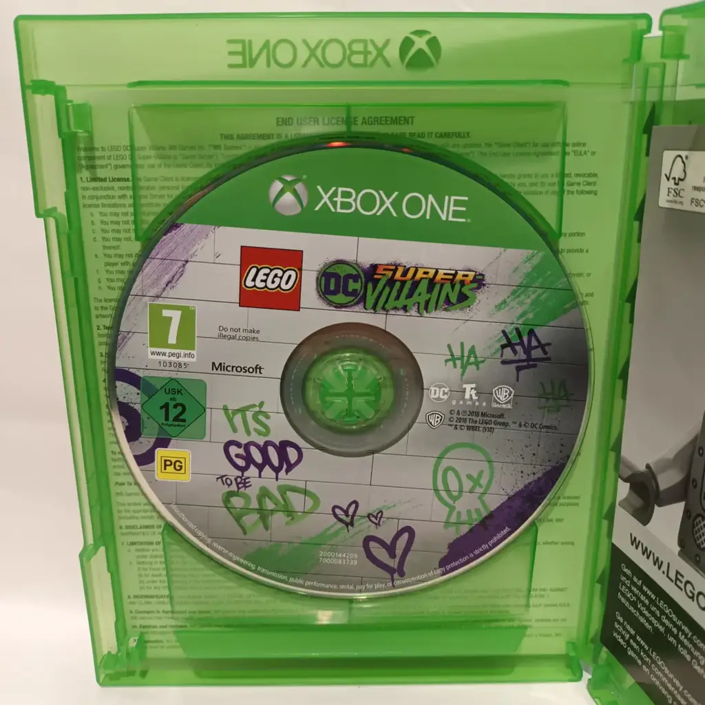 Xbox One Lego Dc Super Villains Game Disc - View 2