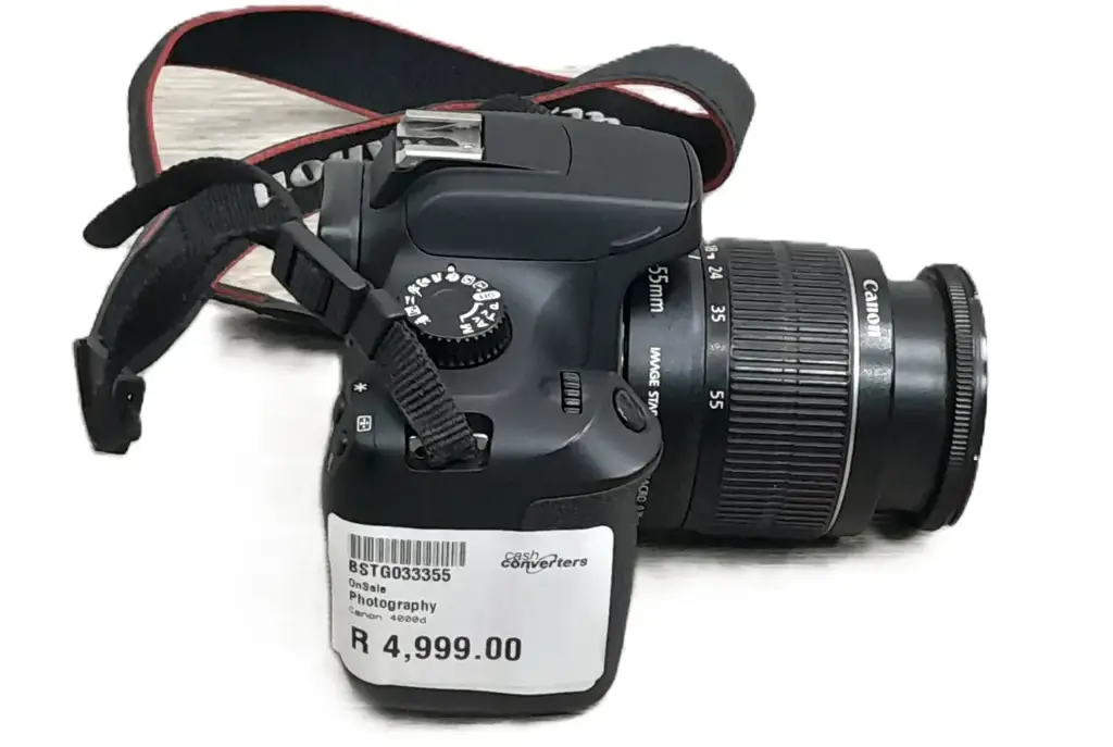 Canon Eos 4000D Camera - View 3