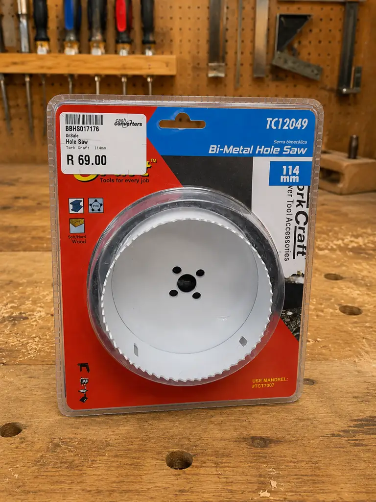 Tork Craft Bi-Metal Hole Saw 114Mm – Model Tc12049