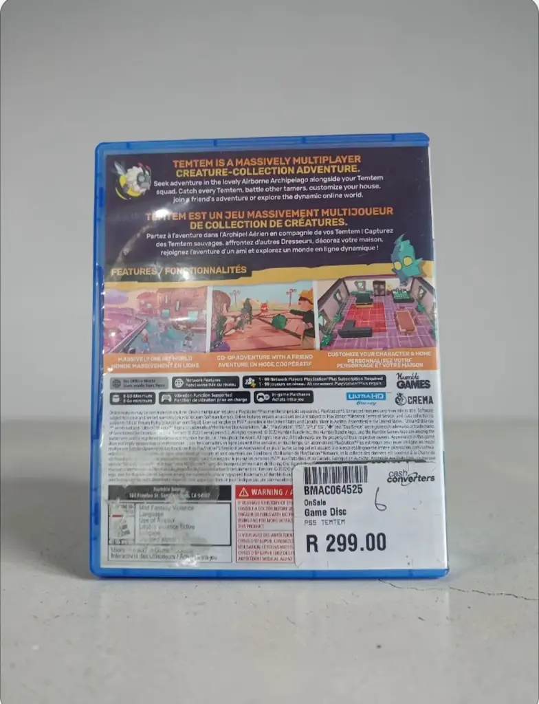 Sony Ps5 Temtem Game - View 2