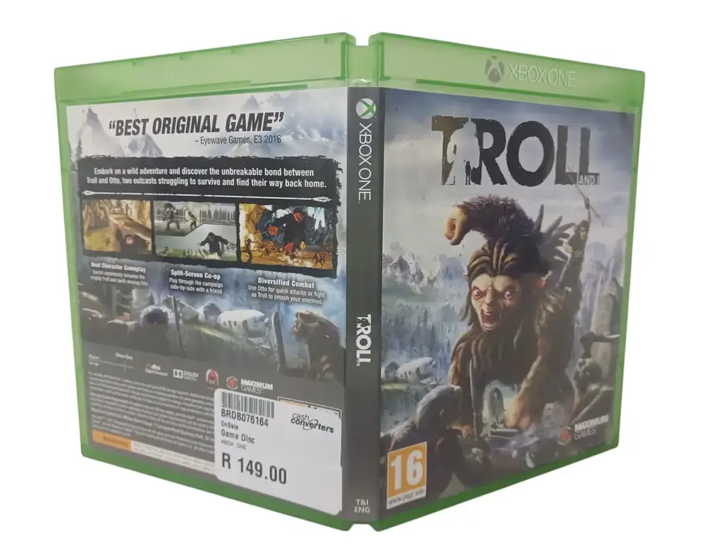 Xbox One Troll And I Game Disc