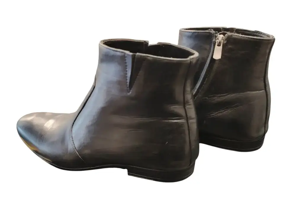 Socrati Men's Leather Ankle Boots Size 41 - View 2
