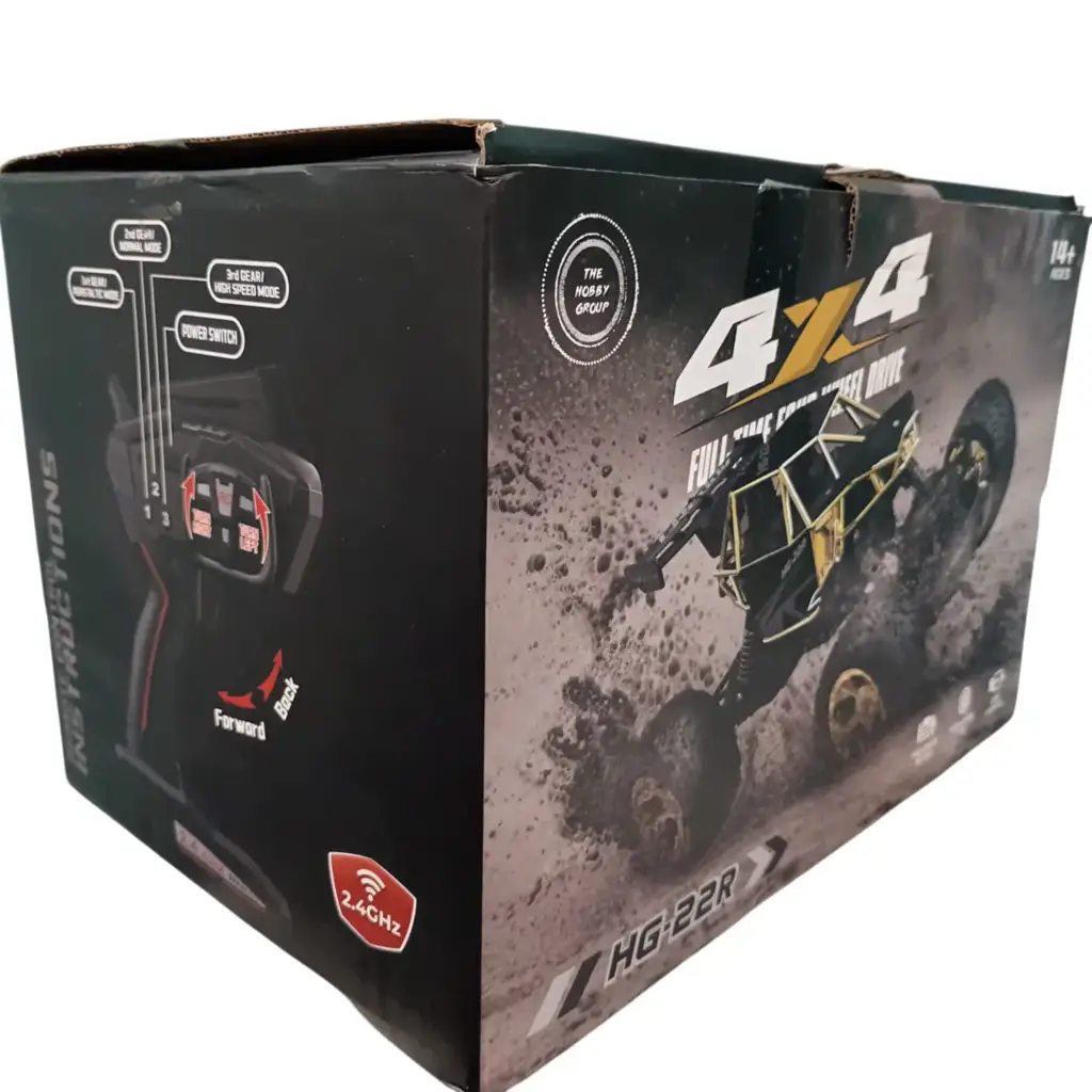 Remote Control 4x4 Monster Truck (HG-22R) 1:16 - View 2