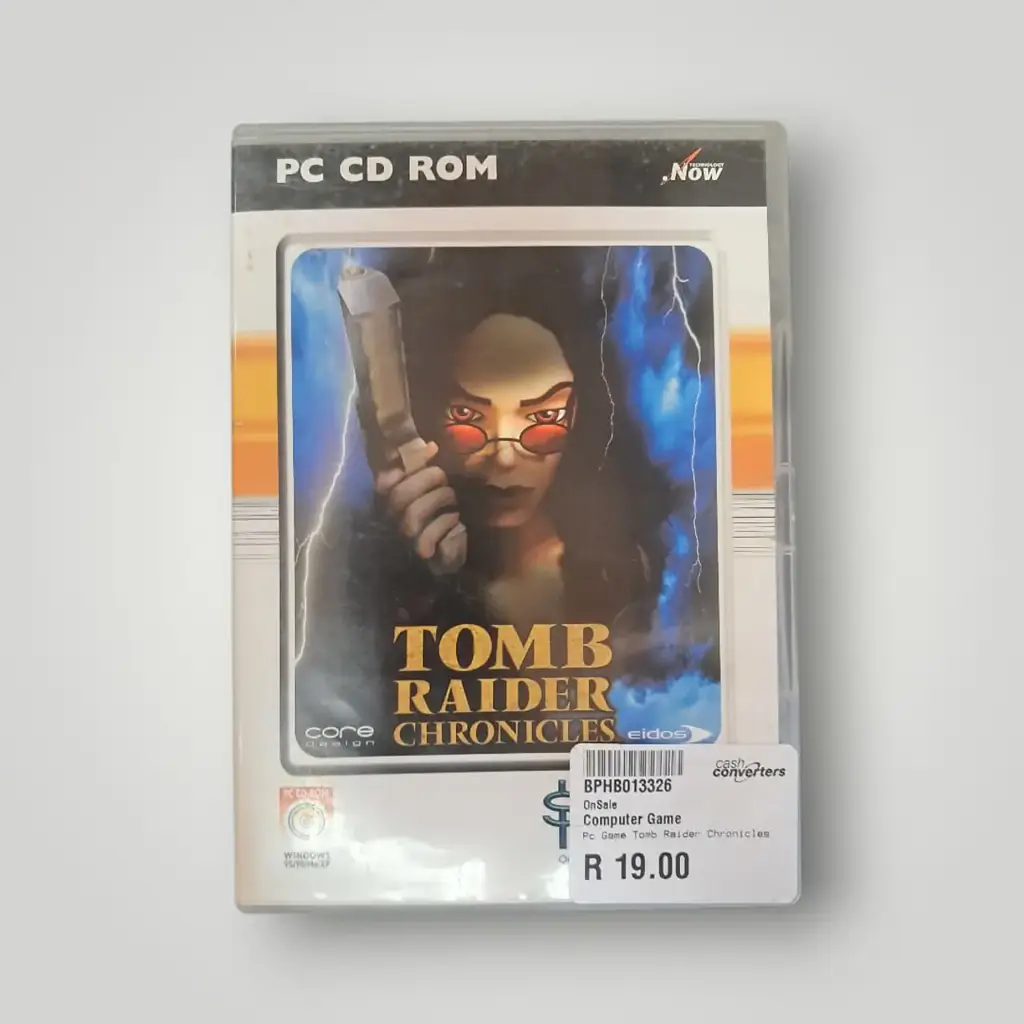 Tomb Raider Chronicles Pc Game Disc