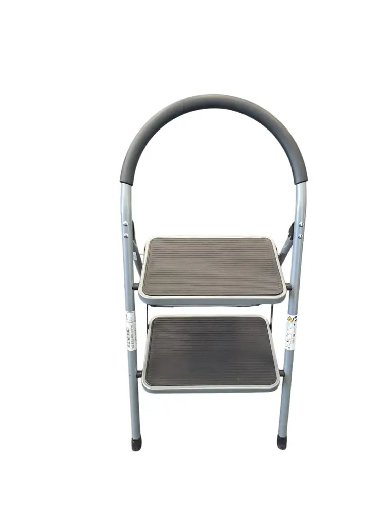 Maxi 2-Step Curved Steel Ladder - View 3